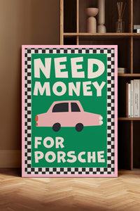 HOMEPACK Ahşap Çerçeveli Tablo Çerçeveli Poster Sanatsal Modern Duvar Dekoru BEK-8024