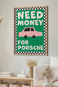 HOMEPACK Ahşap Çerçeveli Tablo Çerçeveli Poster Sanatsal Modern Duvar Dekoru BEK-8024