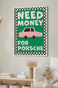 HOMEPACK Ahşap Çerçeveli Tablo Çerçeveli Poster Sanatsal Modern Duvar Dekoru BEK-8024