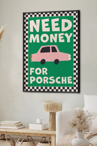 HOMEPACK Ahşap Çerçeveli Tablo Çerçeveli Poster Sanatsal Modern Duvar Dekoru BEK-8024