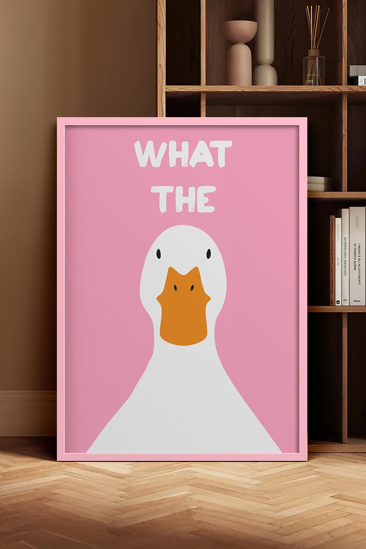 HOMEPACK Ahşap Çerçeveli Tablo Çerçeveli Poster Sanatsal Modern Duvar Dekoru BEK-8027
