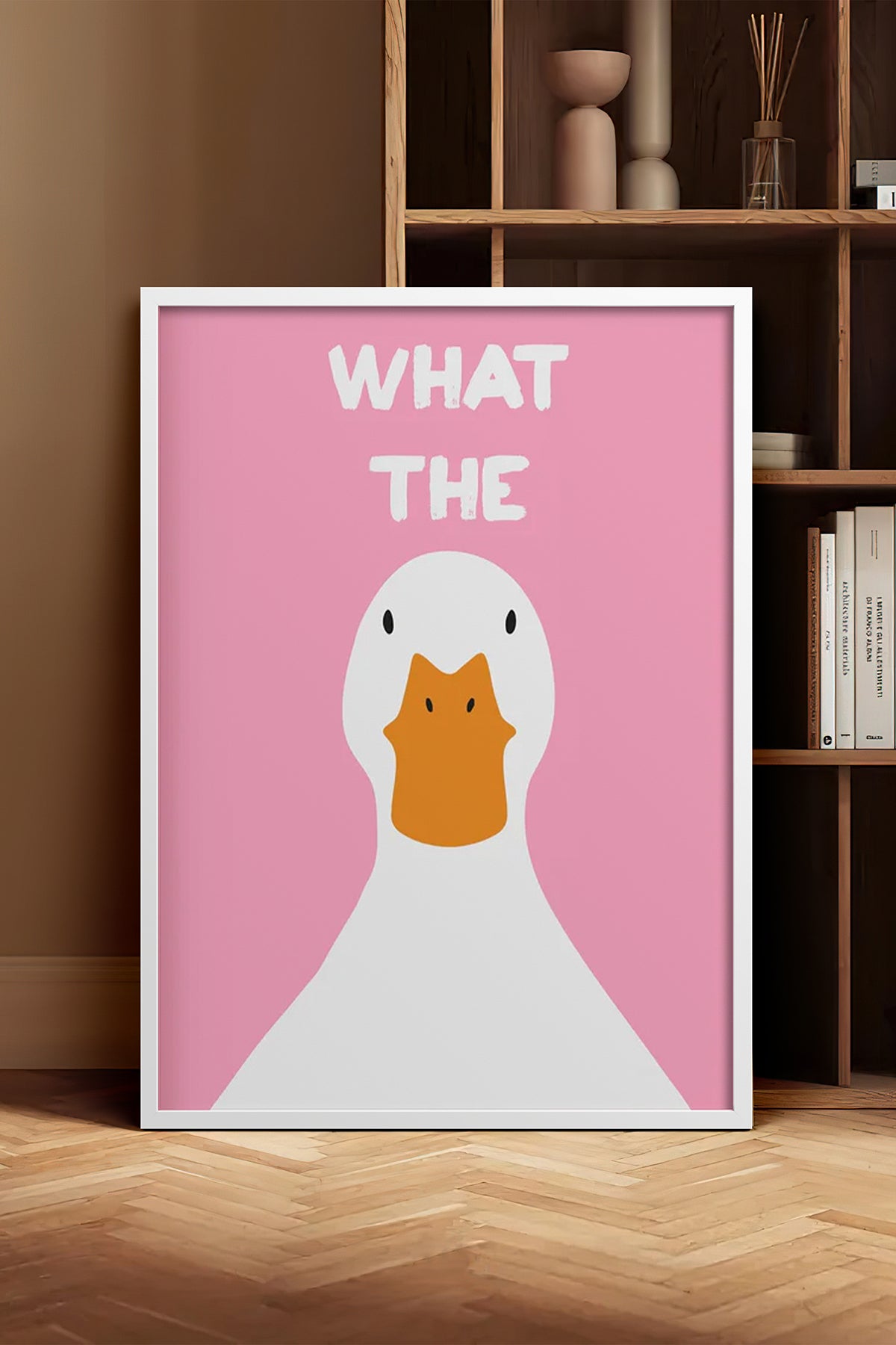 HOMEPACK Ahşap Çerçeveli Tablo Çerçeveli Poster Sanatsal Modern Duvar Dekoru BEK-8027