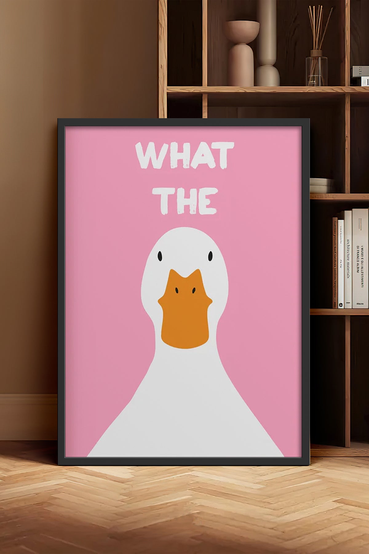HOMEPACK Ahşap Çerçeveli Tablo Çerçeveli Poster Sanatsal Modern Duvar Dekoru BEK-8027