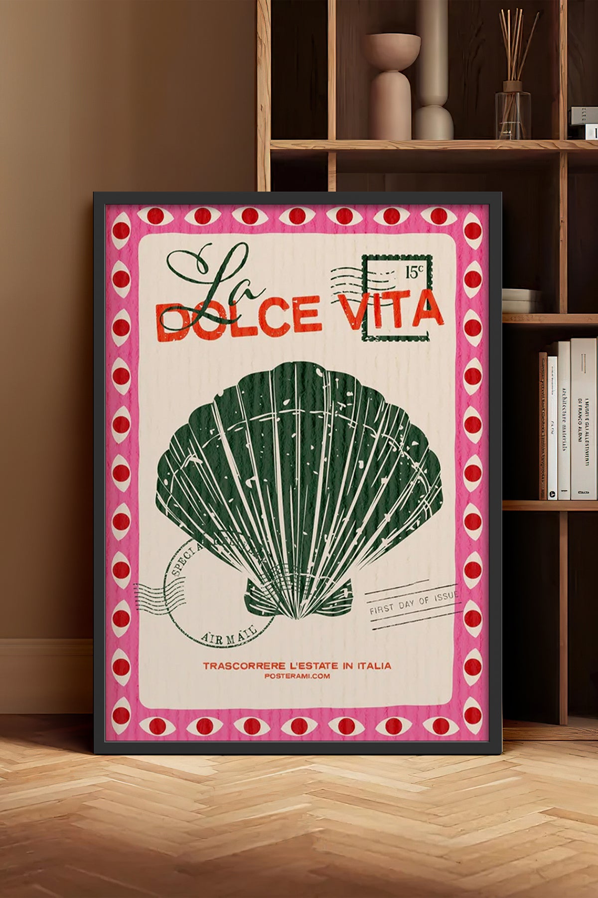 HOMEPACK Ahşap Çerçeveli Tablo Çerçeveli Poster Sanatsal Modern Duvar Dekoru BEK-8029