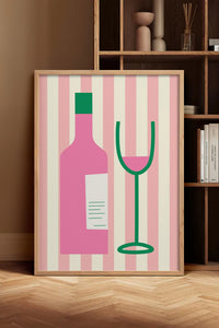 HOMEPACK Ahşap Çerçeveli Tablo Çerçeveli Poster Sanatsal Modern Duvar Dekoru BEK-8034