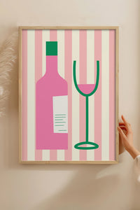 HOMEPACK Ahşap Çerçeveli Tablo Çerçeveli Poster Sanatsal Modern Duvar Dekoru BEK-8034