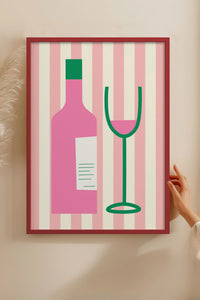 HOMEPACK Ahşap Çerçeveli Tablo Çerçeveli Poster Sanatsal Modern Duvar Dekoru BEK-8034
