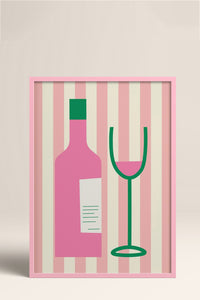 HOMEPACK Ahşap Çerçeveli Tablo Çerçeveli Poster Sanatsal Modern Duvar Dekoru BEK-8034