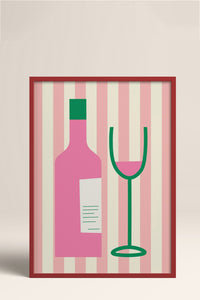 HOMEPACK Ahşap Çerçeveli Tablo Çerçeveli Poster Sanatsal Modern Duvar Dekoru BEK-8034