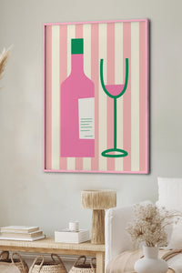 HOMEPACK Ahşap Çerçeveli Tablo Çerçeveli Poster Sanatsal Modern Duvar Dekoru BEK-8034