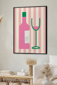 HOMEPACK Ahşap Çerçeveli Tablo Çerçeveli Poster Sanatsal Modern Duvar Dekoru BEK-8034