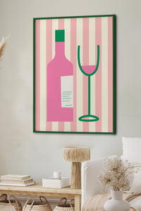 HOMEPACK Ahşap Çerçeveli Tablo Çerçeveli Poster Sanatsal Modern Duvar Dekoru BEK-8034