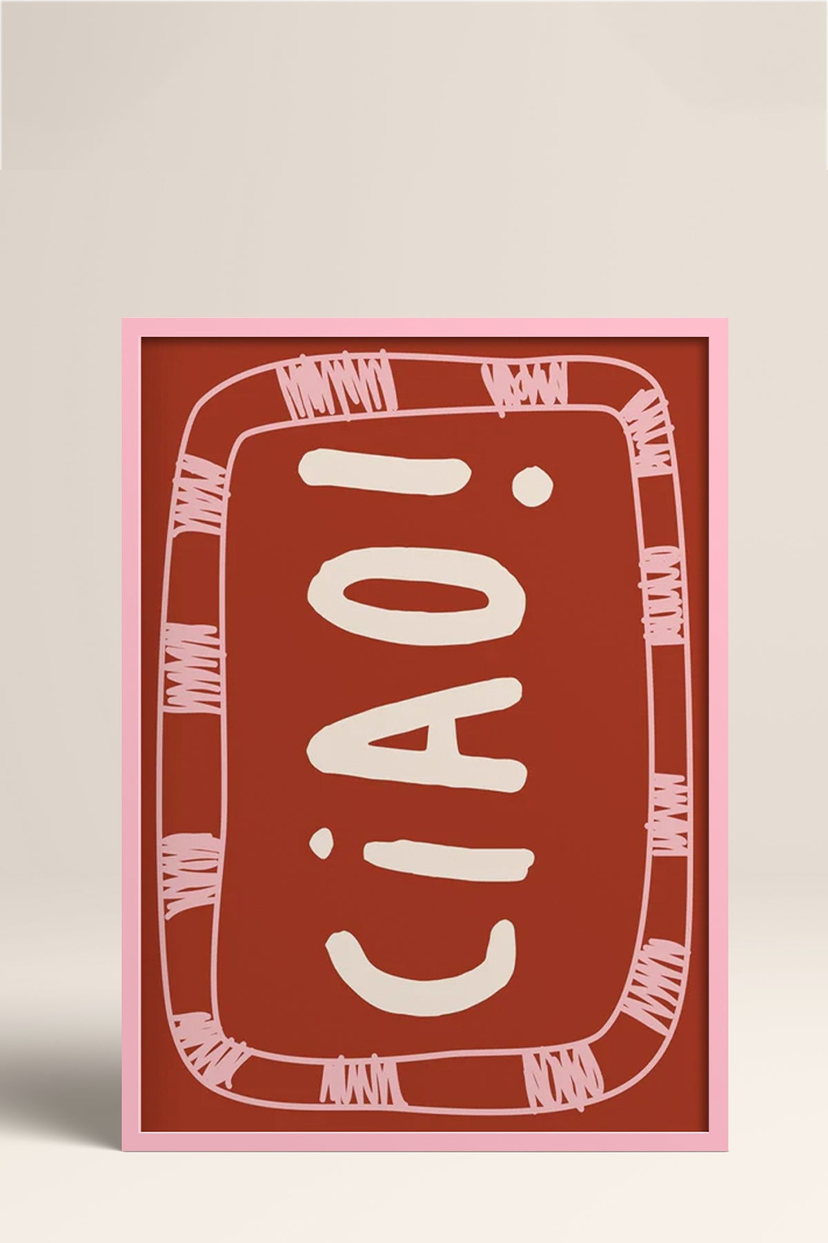 HOMEPACK Ahşap Çerçeveli Tablo Çerçeveli Poster Sanatsal Modern Duvar Dekoru BEK-8036