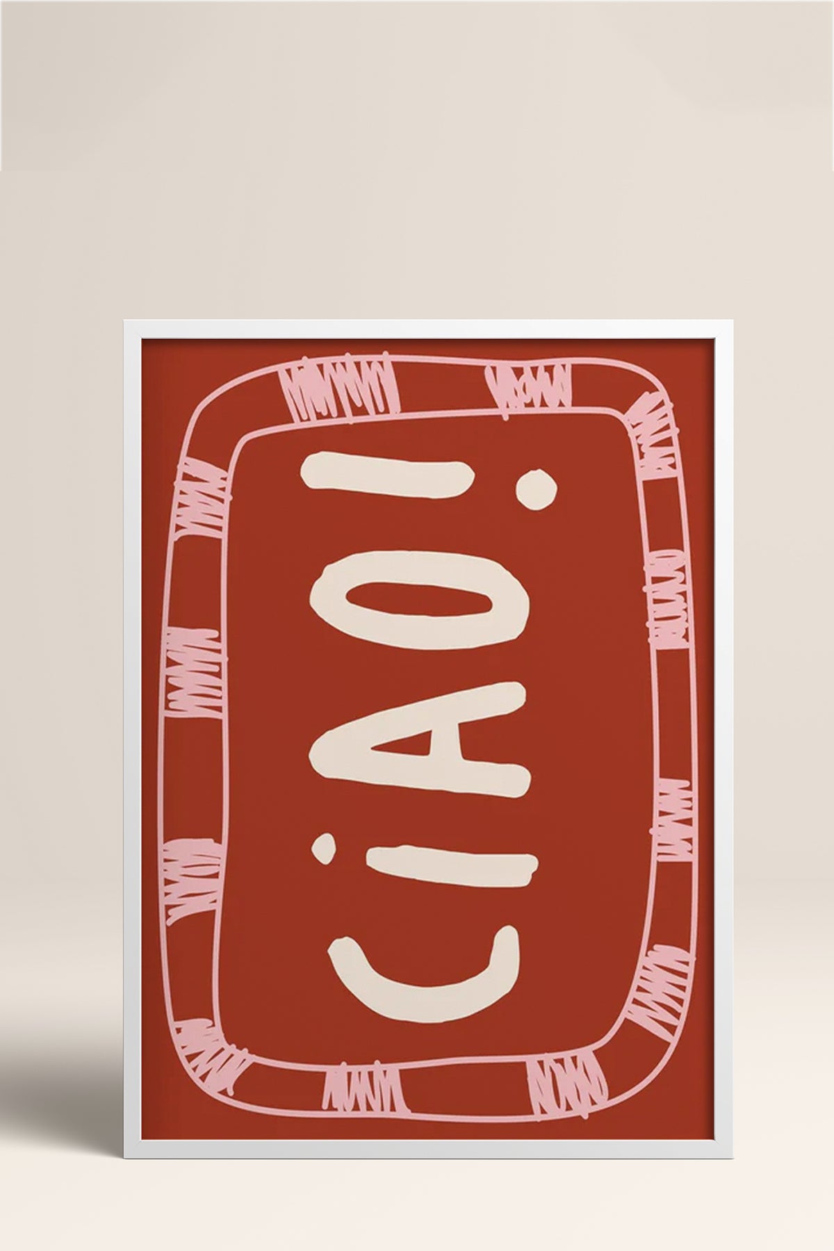 HOMEPACK Ahşap Çerçeveli Tablo Çerçeveli Poster Sanatsal Modern Duvar Dekoru BEK-8036