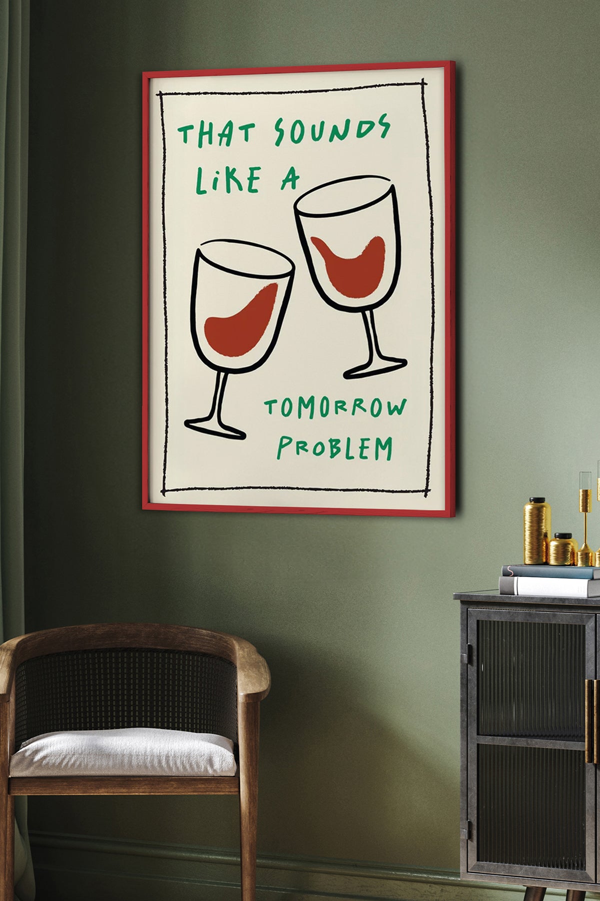 HOMEPACK Ahşap Çerçeveli Tablo Çerçeveli Poster Sanatsal Modern Duvar Dekoru BEK-8040
