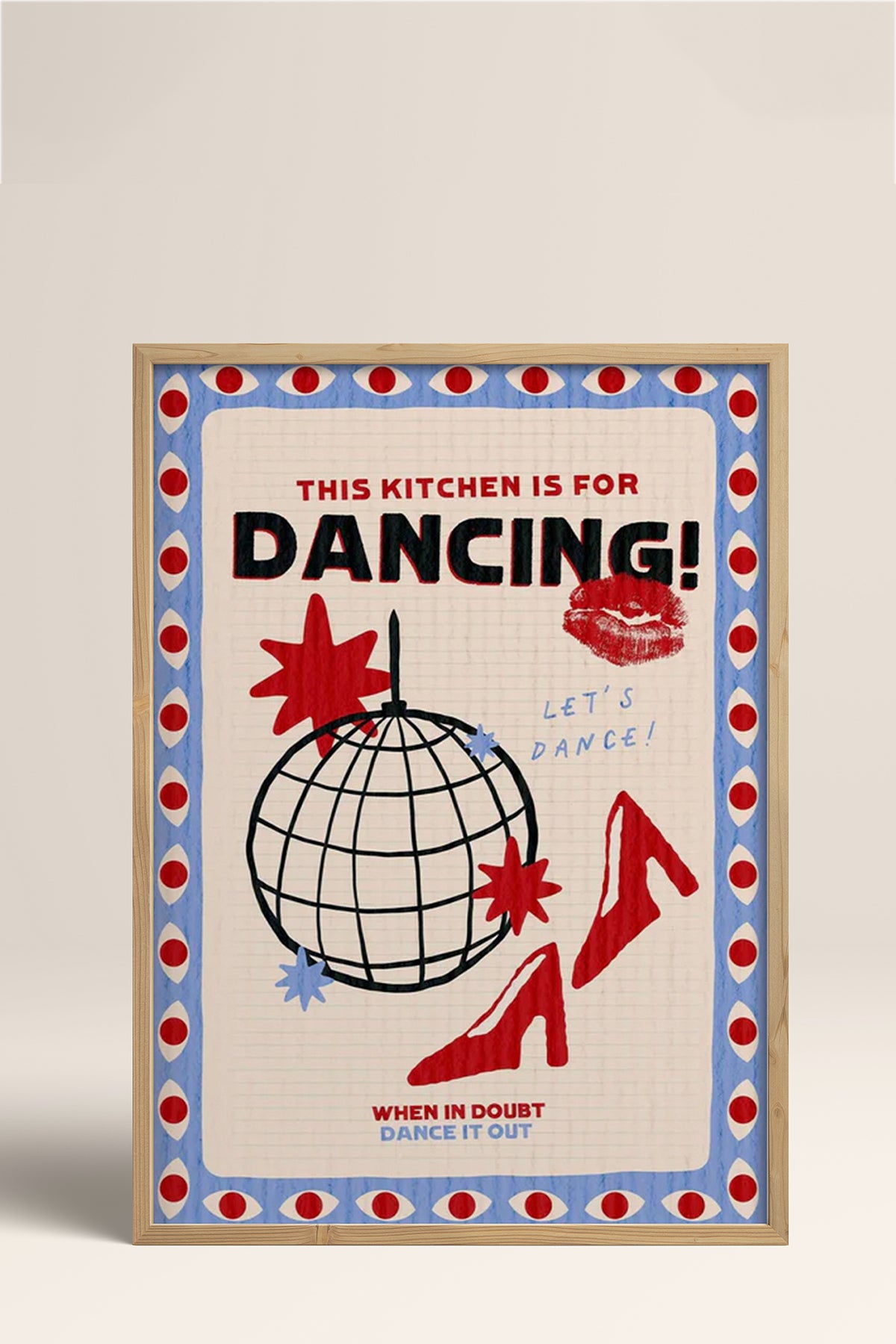 HOMEPACK Ahşap Çerçeveli Tablo Çerçeveli Poster Sanatsal Modern Duvar Dekoru BEK-8043