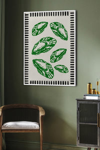 HOMEPACK Ahşap Çerçeveli Tablo Çerçeveli Poster Sanatsal Modern Duvar Dekoru BEK-8044