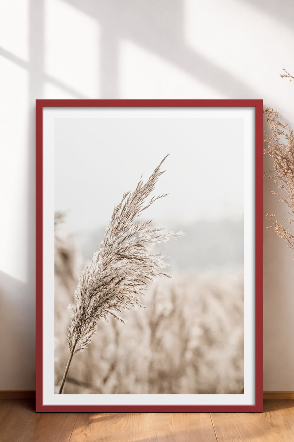 HOMEPACK Ahşap Çerçeveli Tablo Çerçeveli Poster Sanatsal Modern Duvar Dekoru BEK-8045