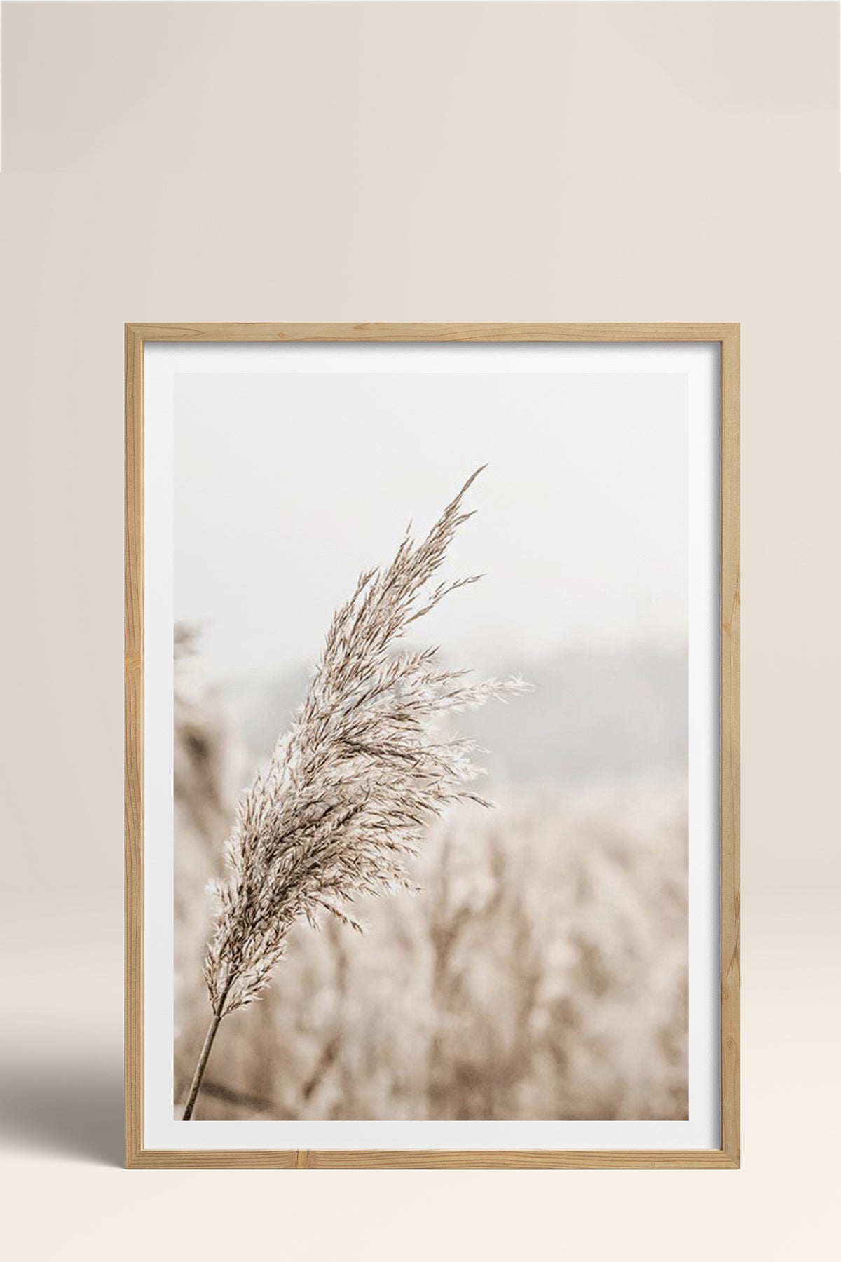 HOMEPACK Ahşap Çerçeveli Tablo Çerçeveli Poster Sanatsal Modern Duvar Dekoru BEK-8045