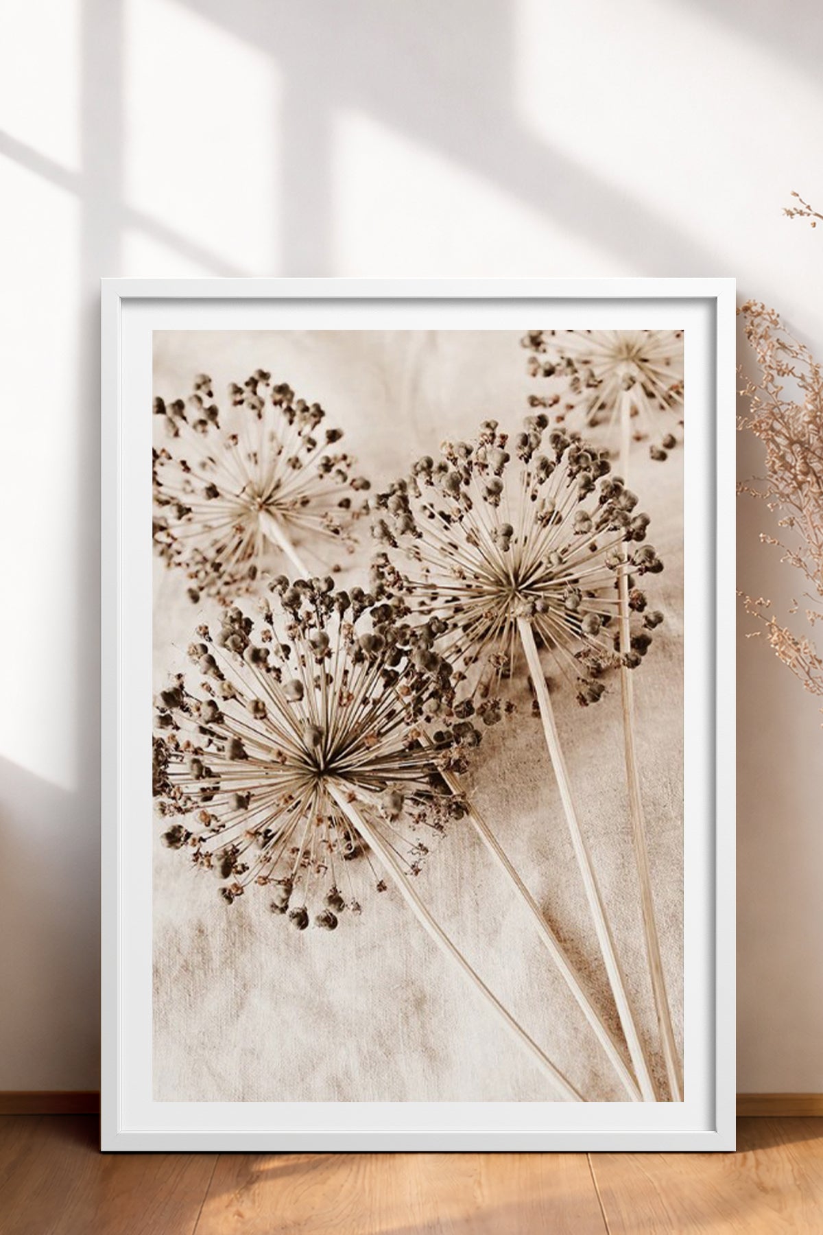 HOMEPACK Ahşap Çerçeveli Tablo Çerçeveli Poster Sanatsal Modern Duvar Dekoru BEK-8046