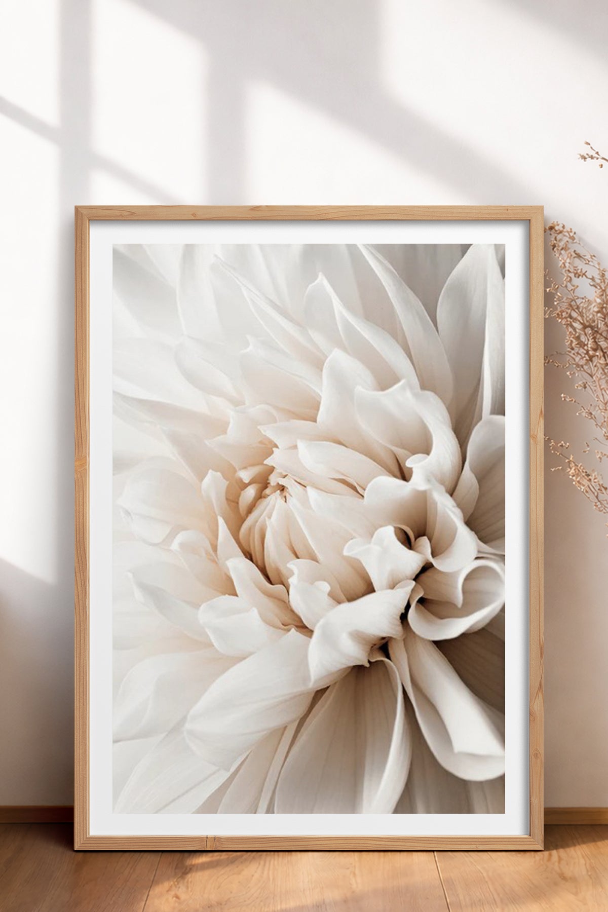 HOMEPACK Ahşap Çerçeveli Tablo Çerçeveli Poster Sanatsal Modern Duvar Dekoru BEK-8047