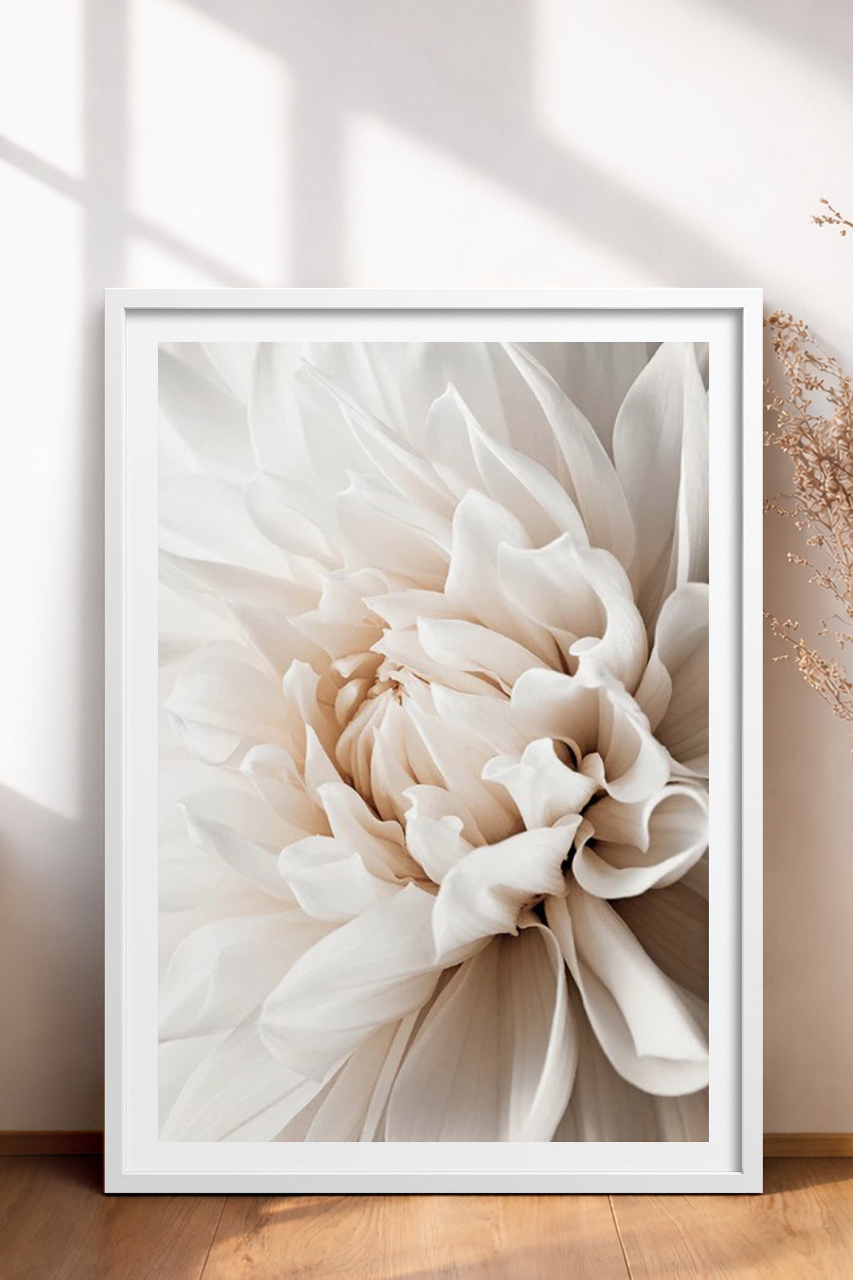 HOMEPACK Ahşap Çerçeveli Tablo Çerçeveli Poster Sanatsal Modern Duvar Dekoru BEK-8047