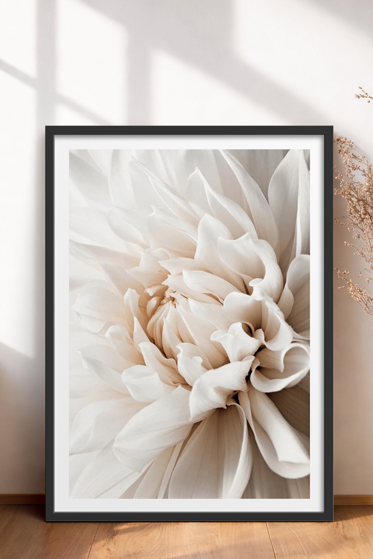 HOMEPACK Ahşap Çerçeveli Tablo Çerçeveli Poster Sanatsal Modern Duvar Dekoru BEK-8047