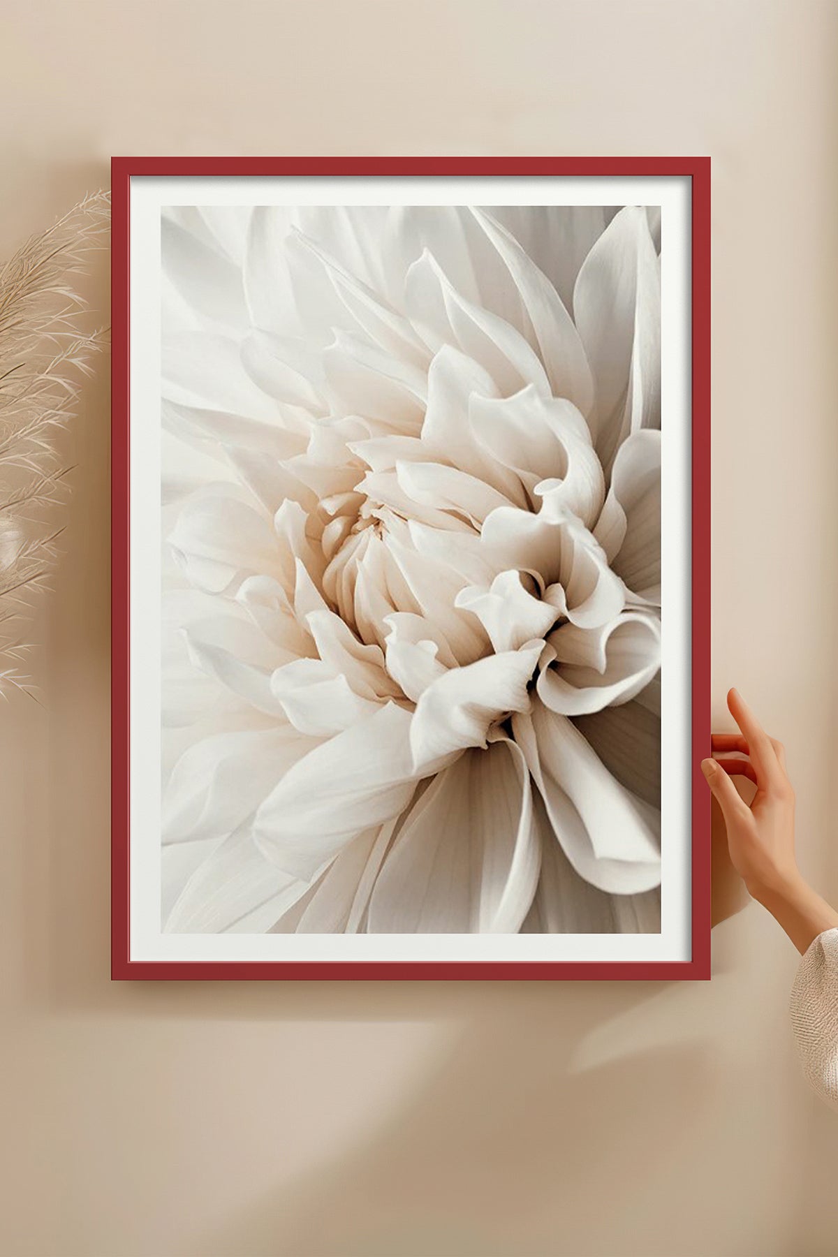 HOMEPACK Ahşap Çerçeveli Tablo Çerçeveli Poster Sanatsal Modern Duvar Dekoru BEK-8047