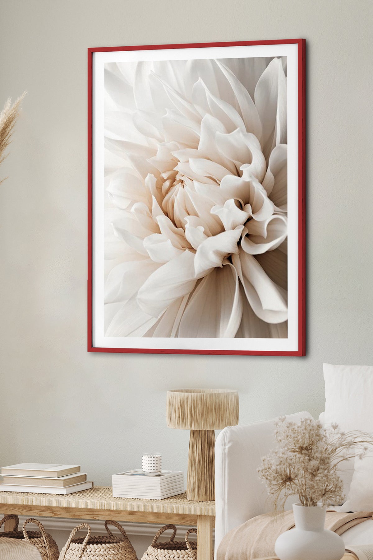 HOMEPACK Ahşap Çerçeveli Tablo Çerçeveli Poster Sanatsal Modern Duvar Dekoru BEK-8047