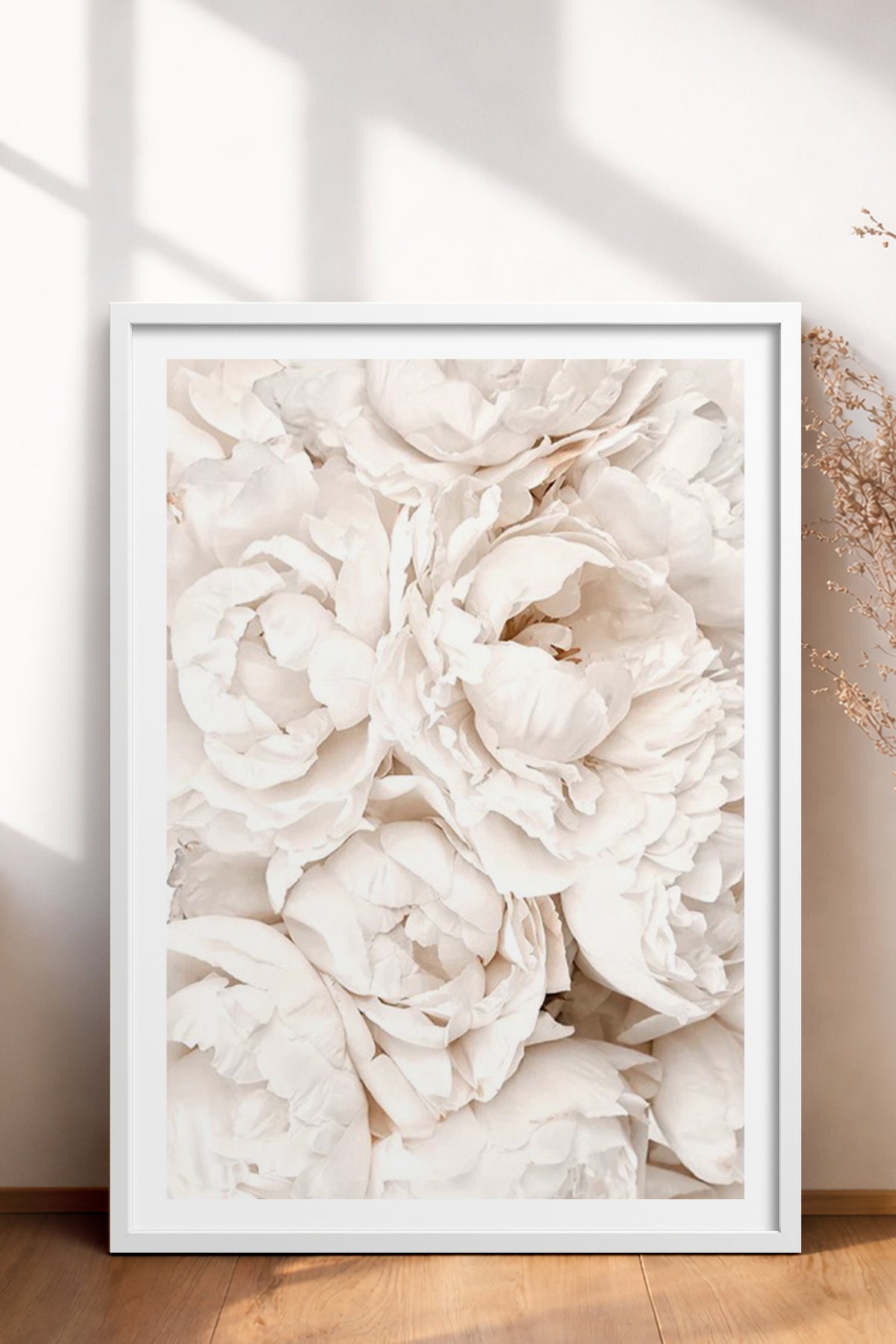 HOMEPACK Ahşap Çerçeveli Tablo Çerçeveli Poster Sanatsal Modern Duvar Dekoru BEK-8049