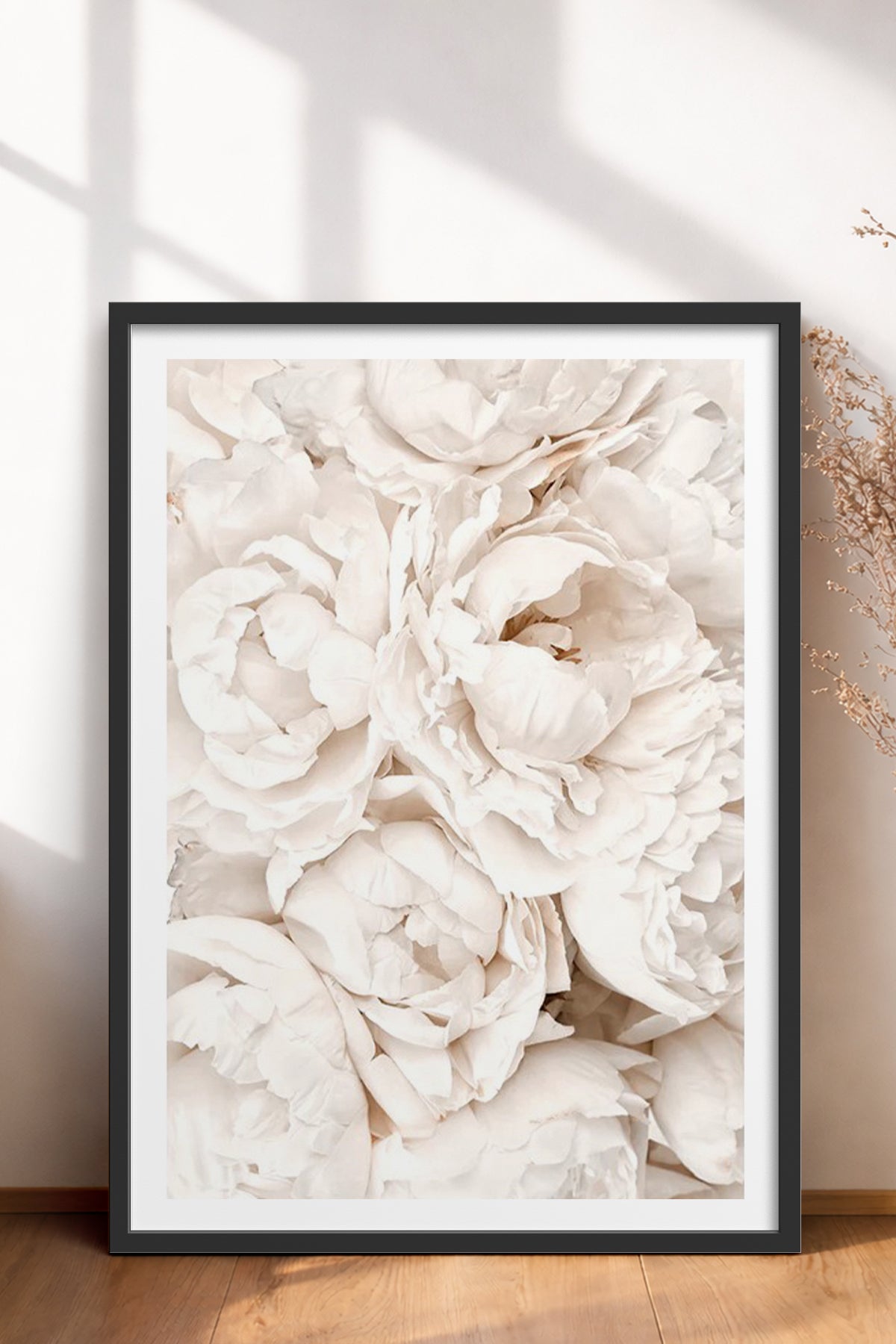 HOMEPACK Ahşap Çerçeveli Tablo Çerçeveli Poster Sanatsal Modern Duvar Dekoru BEK-8049