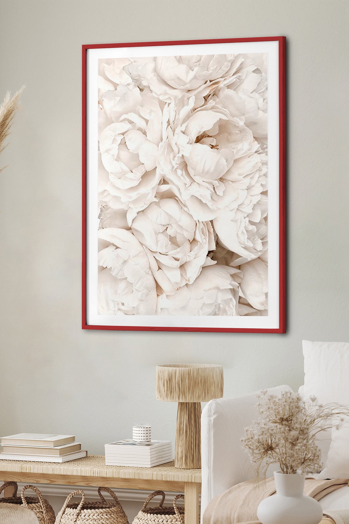 HOMEPACK Ahşap Çerçeveli Tablo Çerçeveli Poster Sanatsal Modern Duvar Dekoru BEK-8049