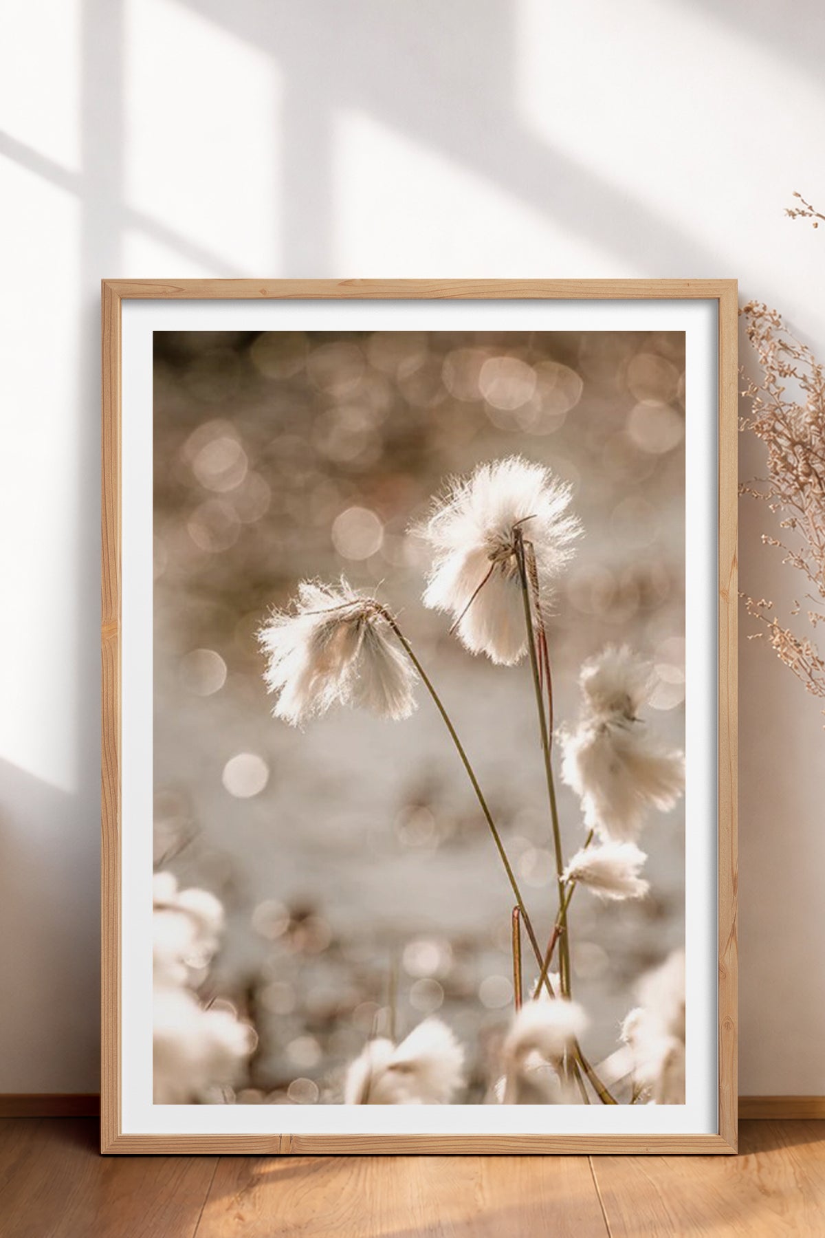 HOMEPACK Ahşap Çerçeveli Tablo Çerçeveli Poster Sanatsal Modern Duvar Dekoru BEK-8050