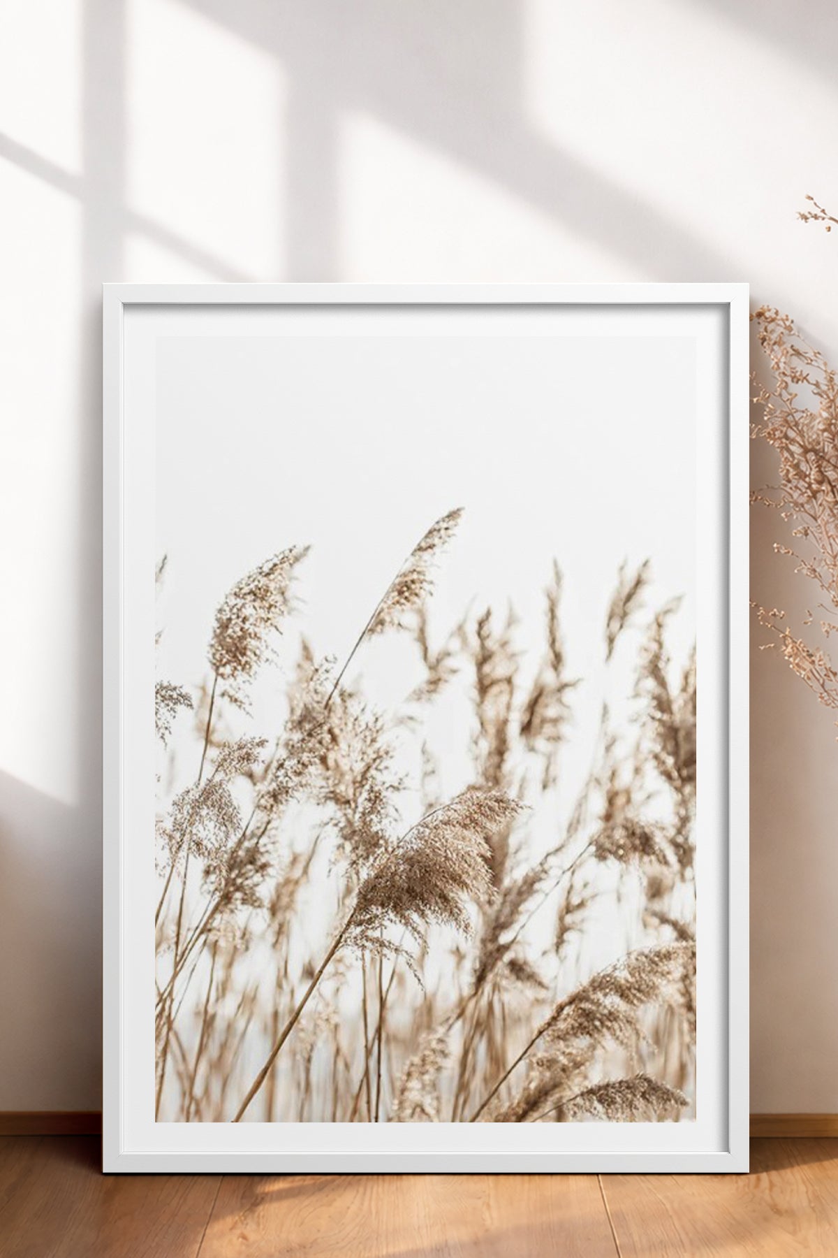 HOMEPACK Ahşap Çerçeveli Tablo Çerçeveli Poster Sanatsal Modern Duvar Dekoru BEK-8051