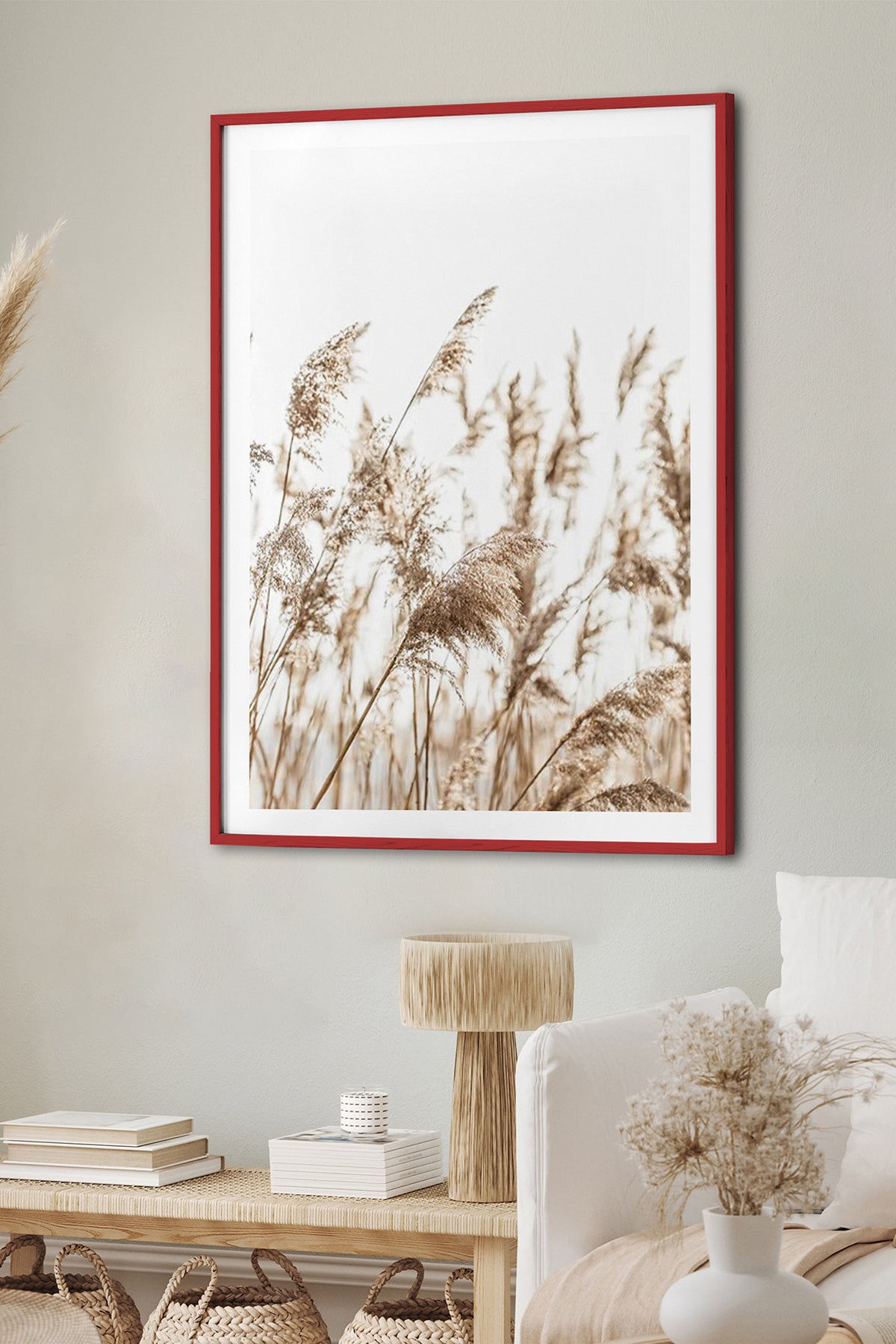 HOMEPACK Ahşap Çerçeveli Tablo Çerçeveli Poster Sanatsal Modern Duvar Dekoru BEK-8051