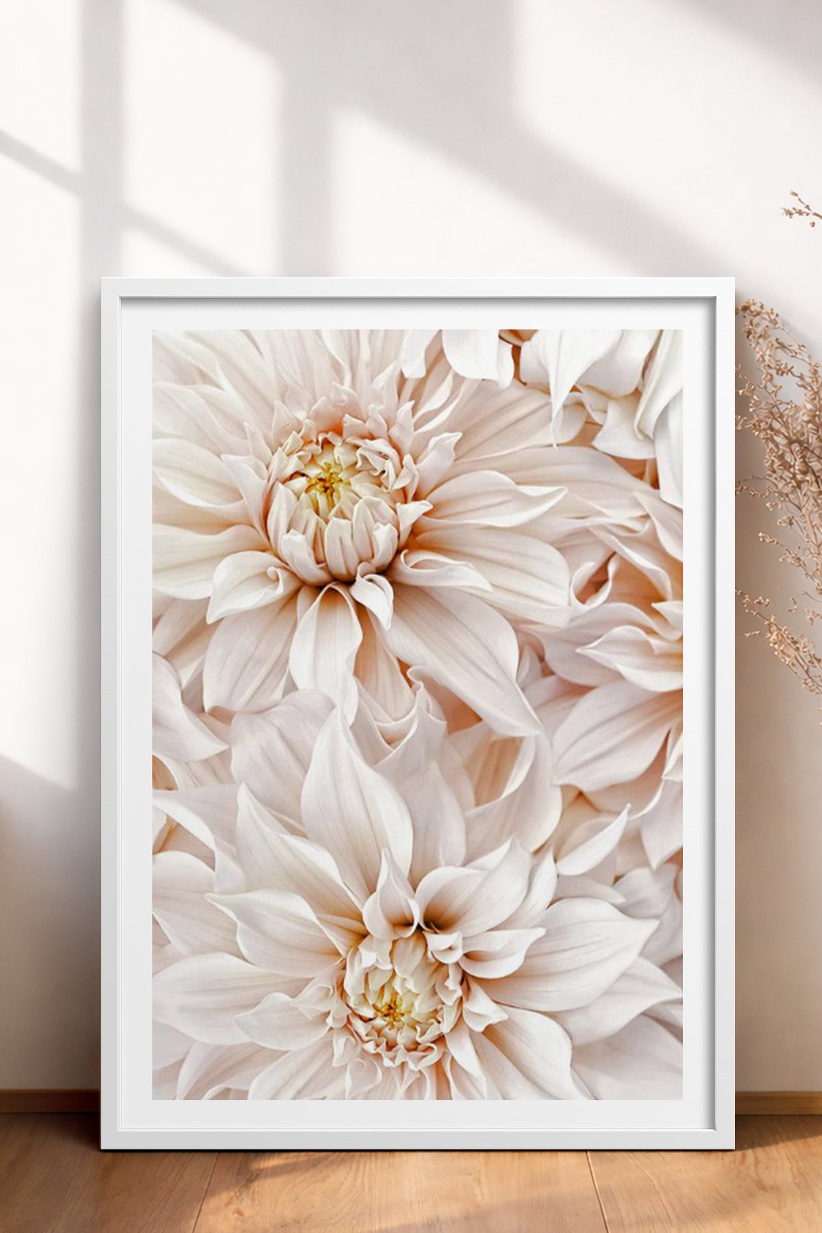 HOMEPACK Ahşap Çerçeveli Tablo Çerçeveli Poster Sanatsal Modern Duvar Dekoru BEK-8052