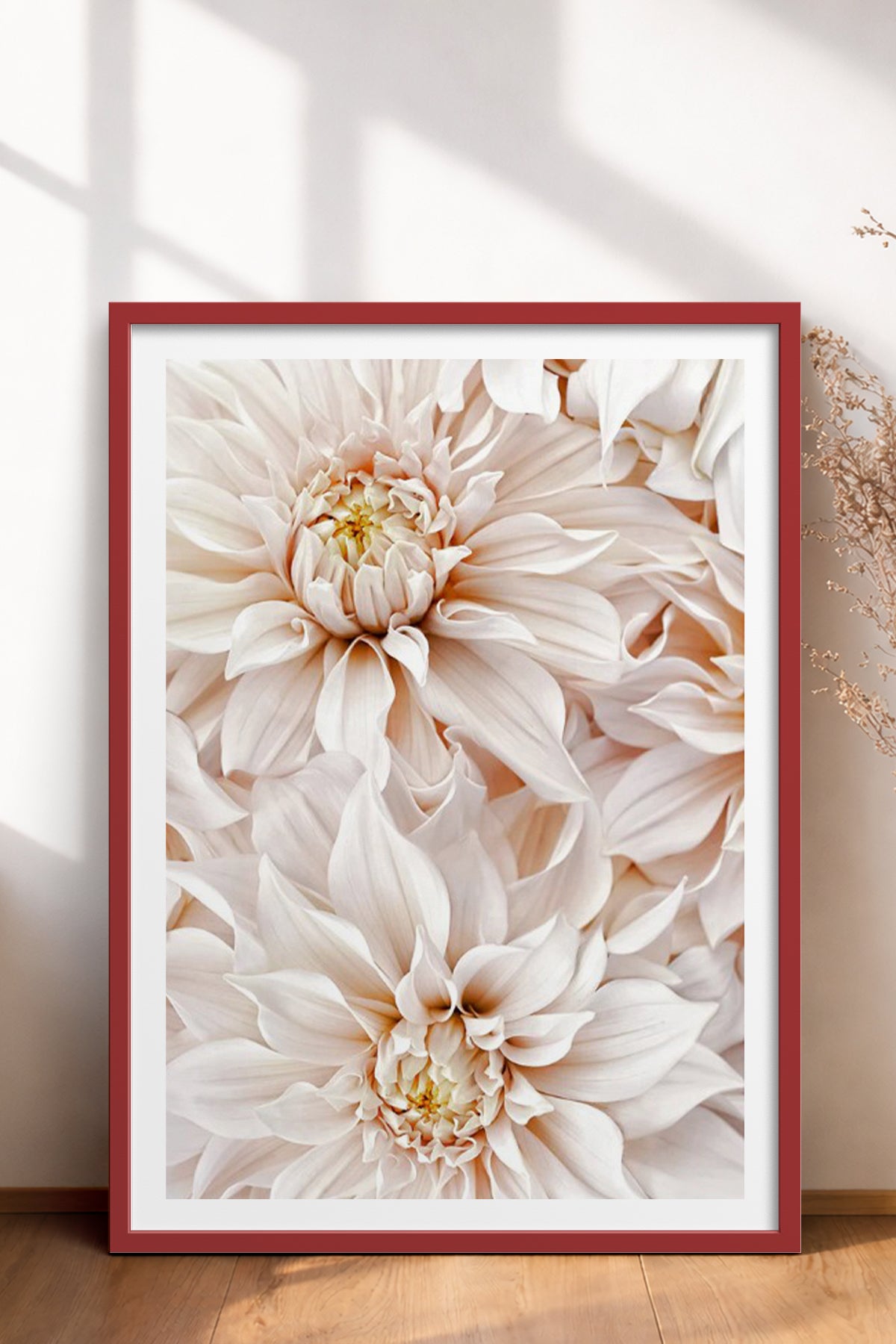 HOMEPACK Ahşap Çerçeveli Tablo Çerçeveli Poster Sanatsal Modern Duvar Dekoru BEK-8052