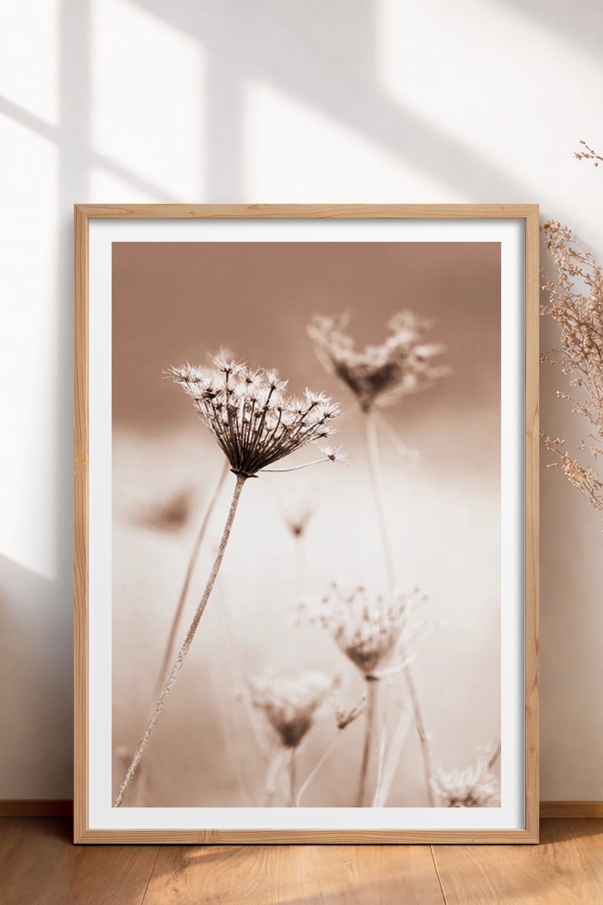 HOMEPACK Ahşap Çerçeveli Tablo Çerçeveli Poster Sanatsal Modern Duvar Dekoru BEK-8053