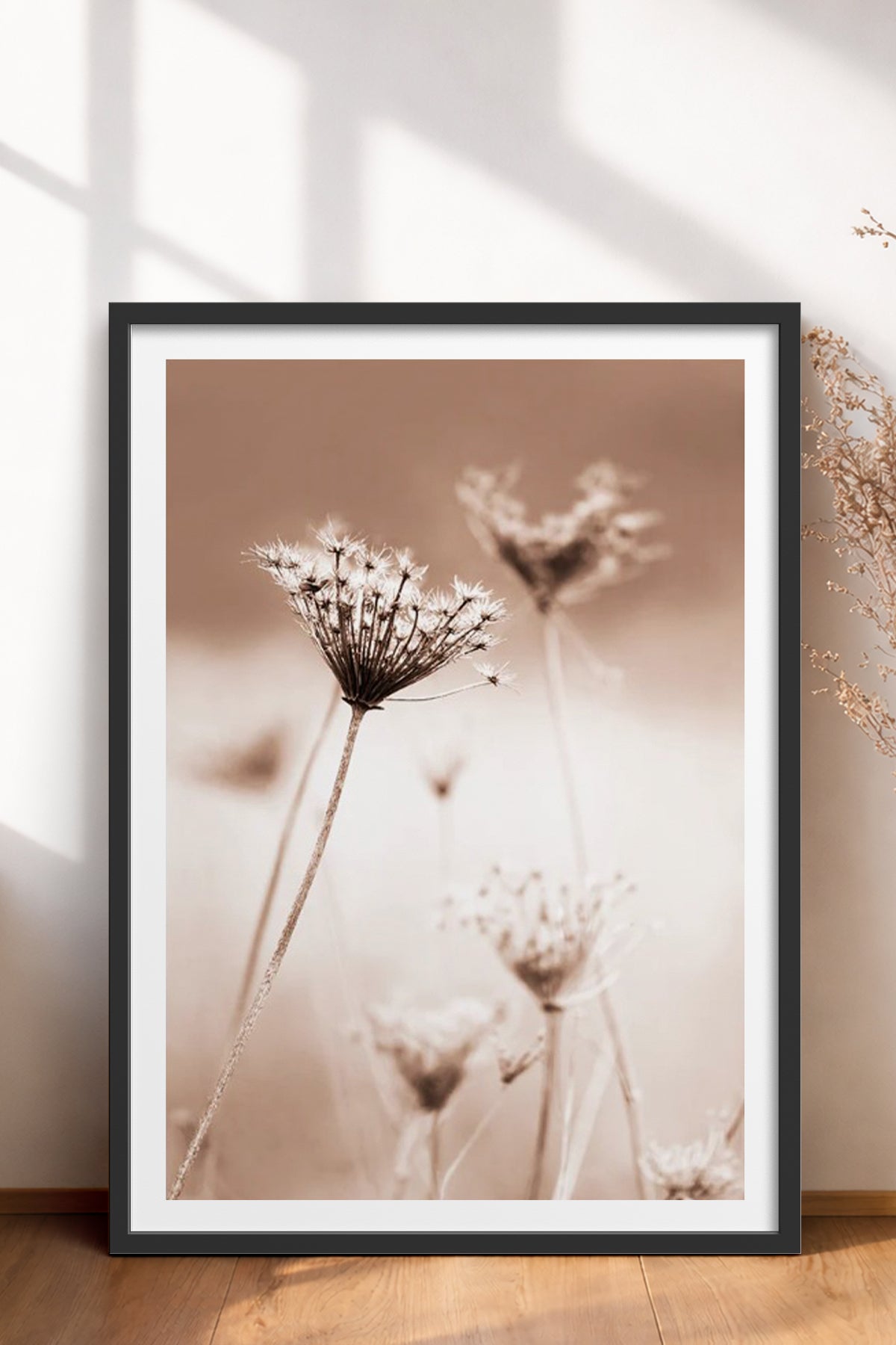 HOMEPACK Ahşap Çerçeveli Tablo Çerçeveli Poster Sanatsal Modern Duvar Dekoru BEK-8053