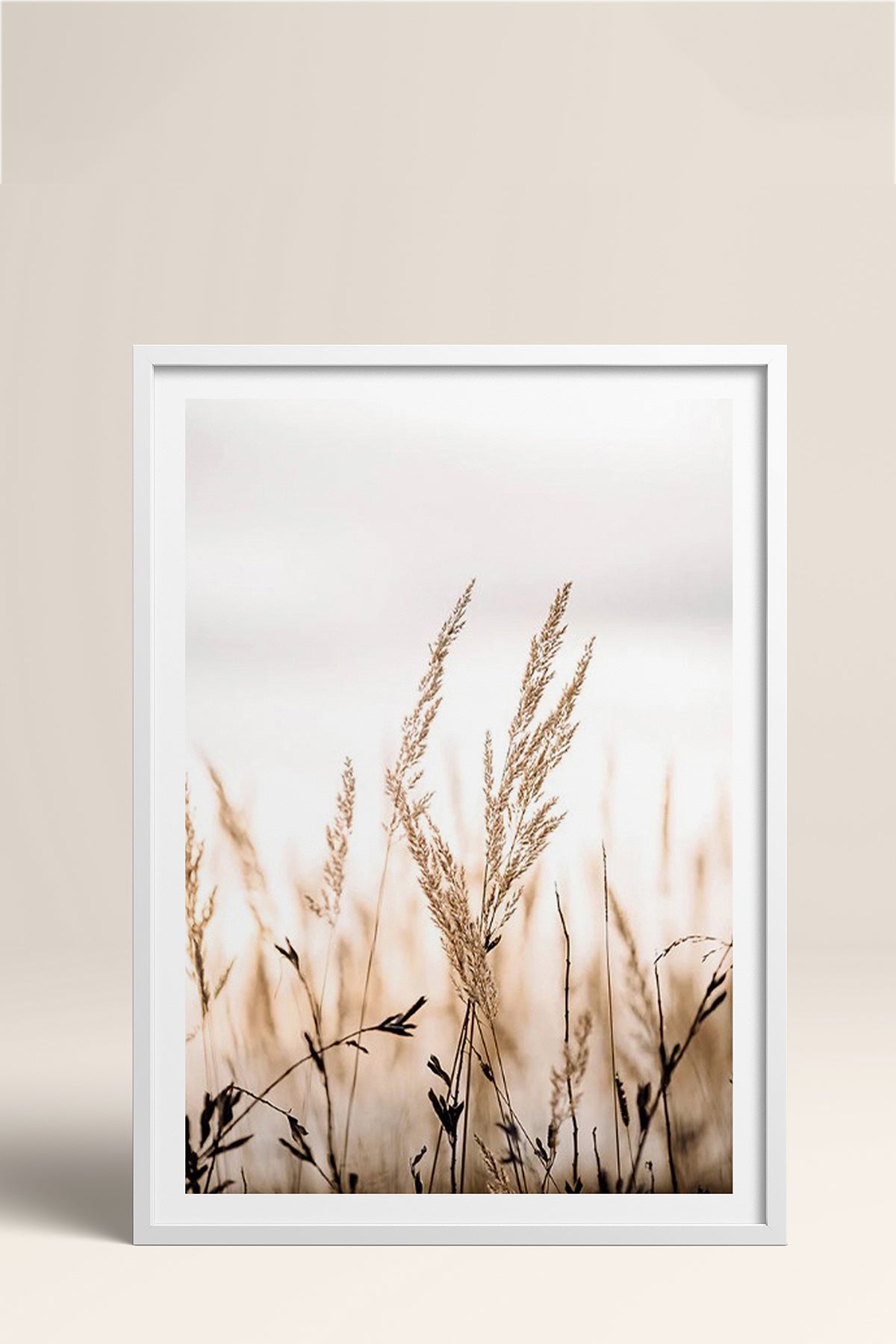 HOMEPACK Ahşap Çerçeveli Tablo Çerçeveli Poster Sanatsal Modern Duvar Dekoru BEK-8054