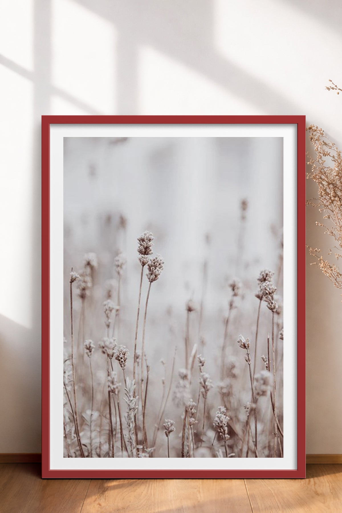 HOMEPACK Ahşap Çerçeveli Tablo Çerçeveli Poster Sanatsal Modern Duvar Dekoru BEK-8055