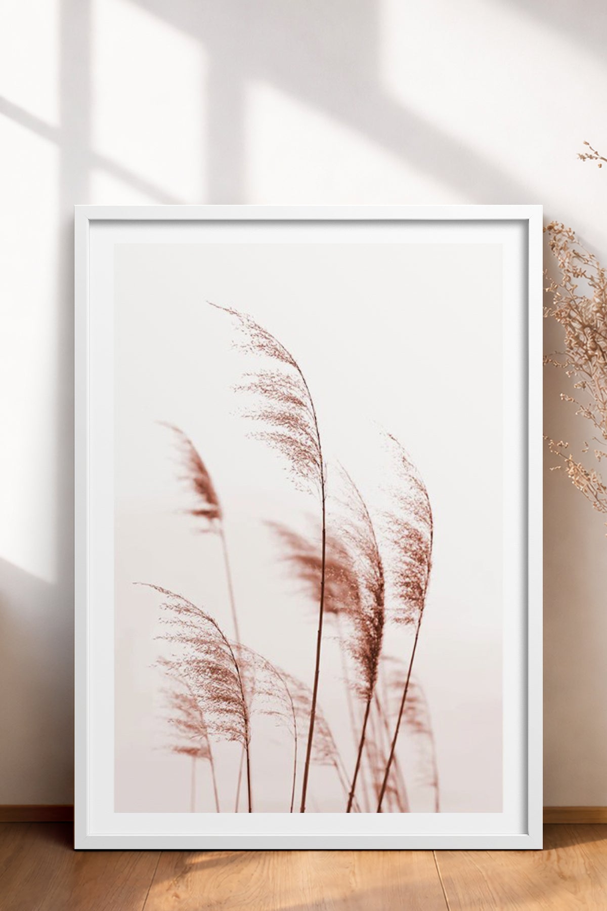 HOMEPACK Ahşap Çerçeveli Tablo Çerçeveli Poster Sanatsal Modern Duvar Dekoru BEK-8056