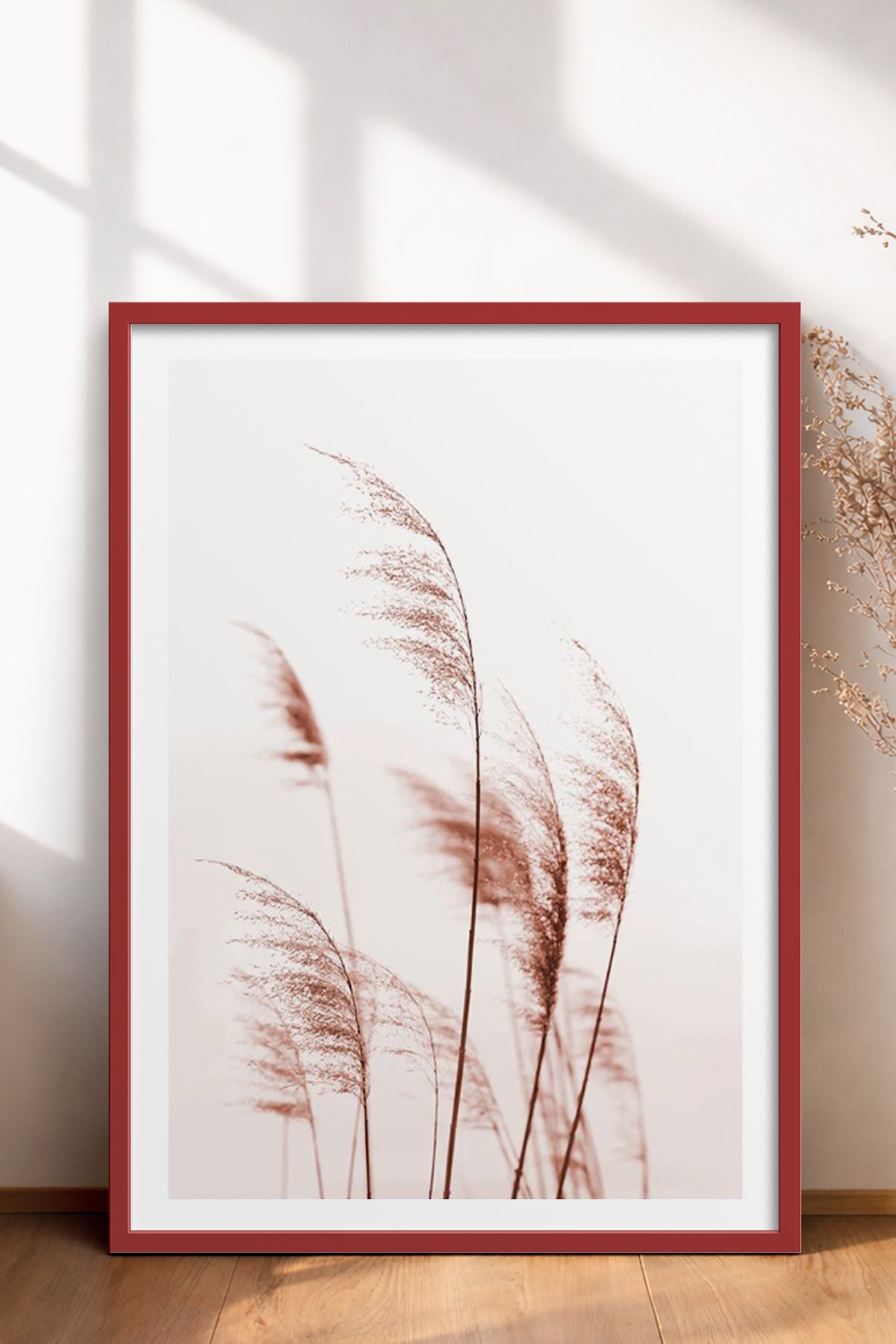 HOMEPACK Ahşap Çerçeveli Tablo Çerçeveli Poster Sanatsal Modern Duvar Dekoru BEK-8056