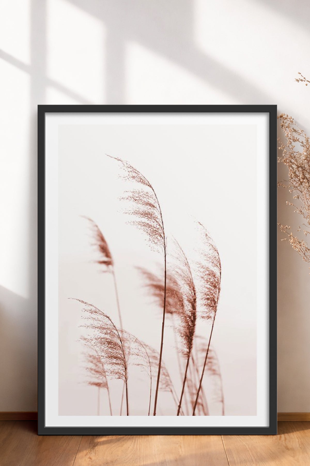 HOMEPACK Ahşap Çerçeveli Tablo Çerçeveli Poster Sanatsal Modern Duvar Dekoru BEK-8056