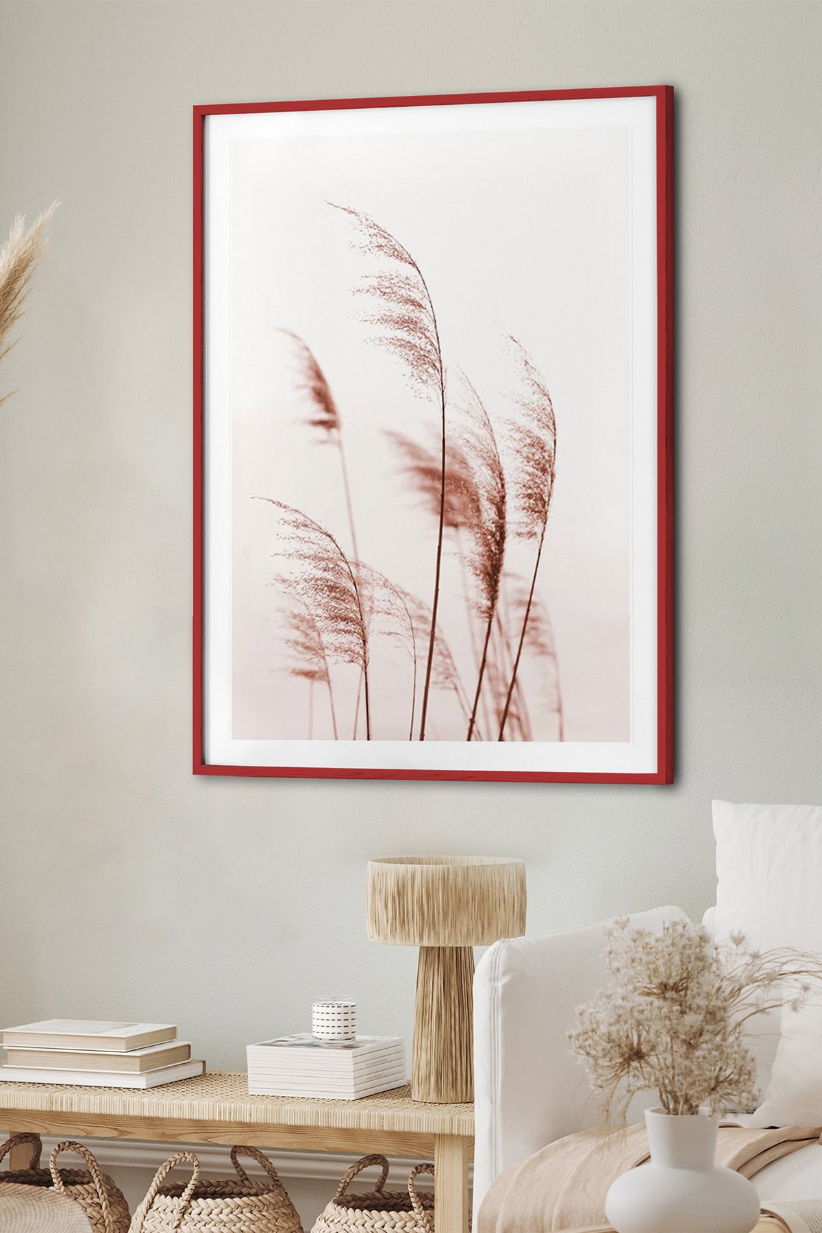 HOMEPACK Ahşap Çerçeveli Tablo Çerçeveli Poster Sanatsal Modern Duvar Dekoru BEK-8056