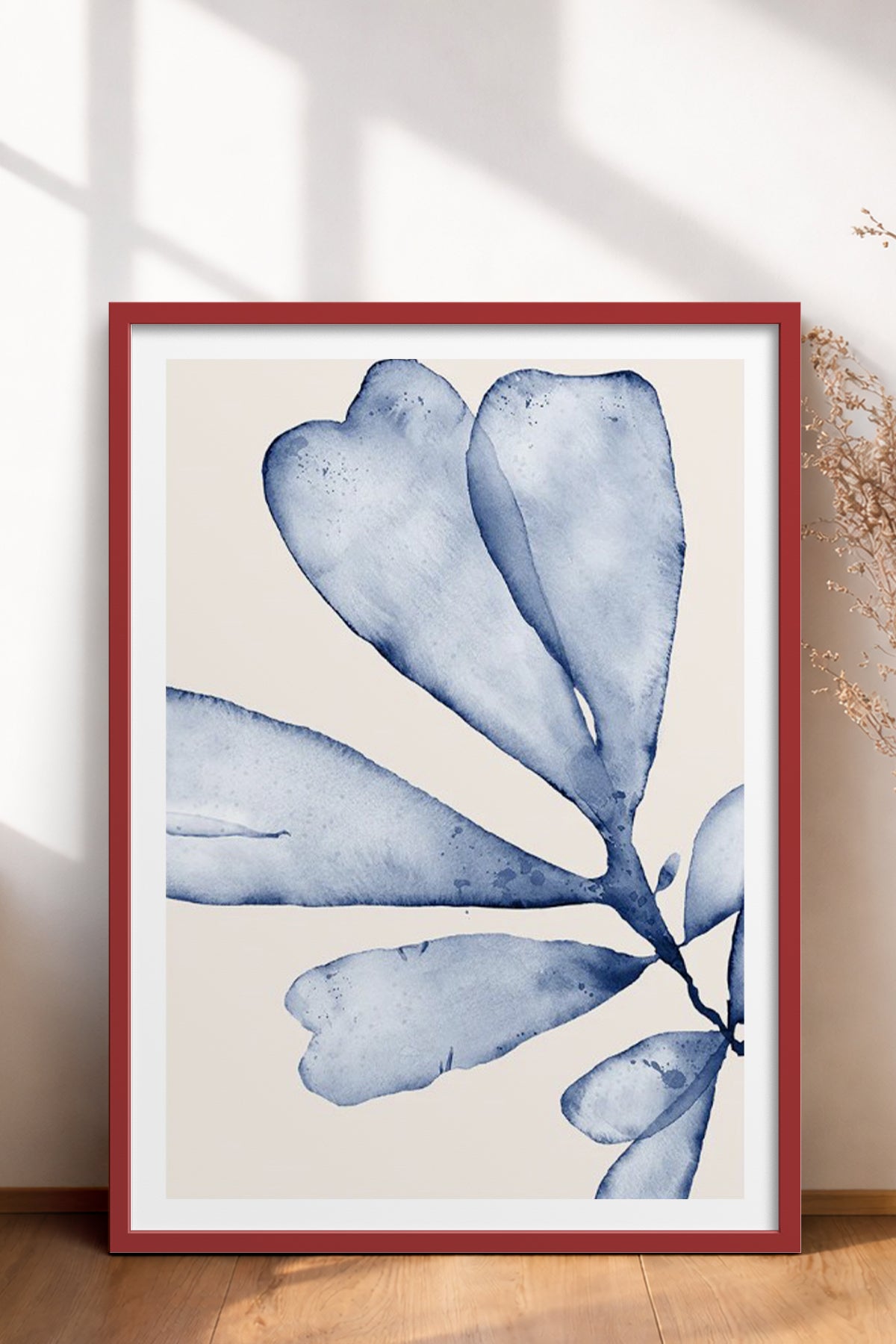 HOMEPACK Ahşap Çerçeveli Tablo Çerçeveli Poster Sanatsal Modern Duvar Dekoru BEK-8057