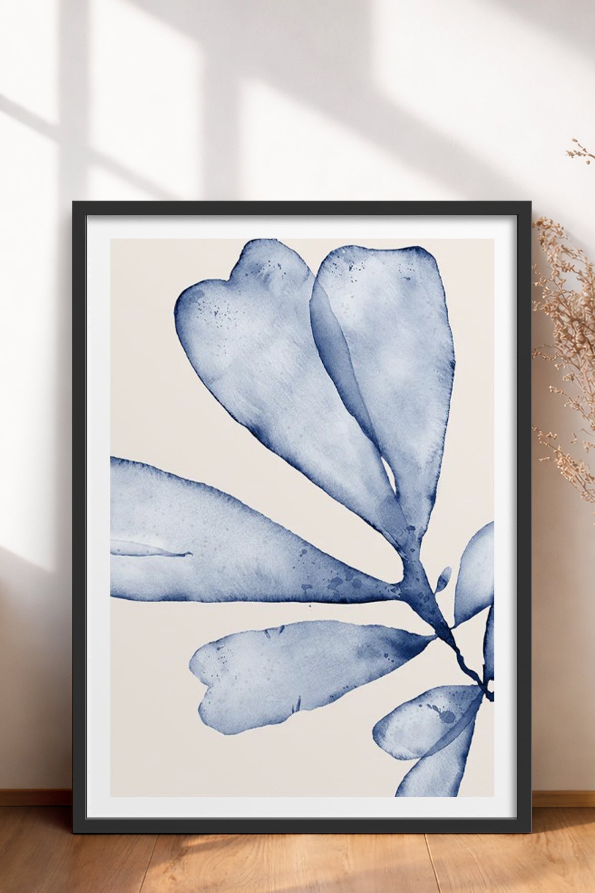 HOMEPACK Ahşap Çerçeveli Tablo Çerçeveli Poster Sanatsal Modern Duvar Dekoru BEK-8057