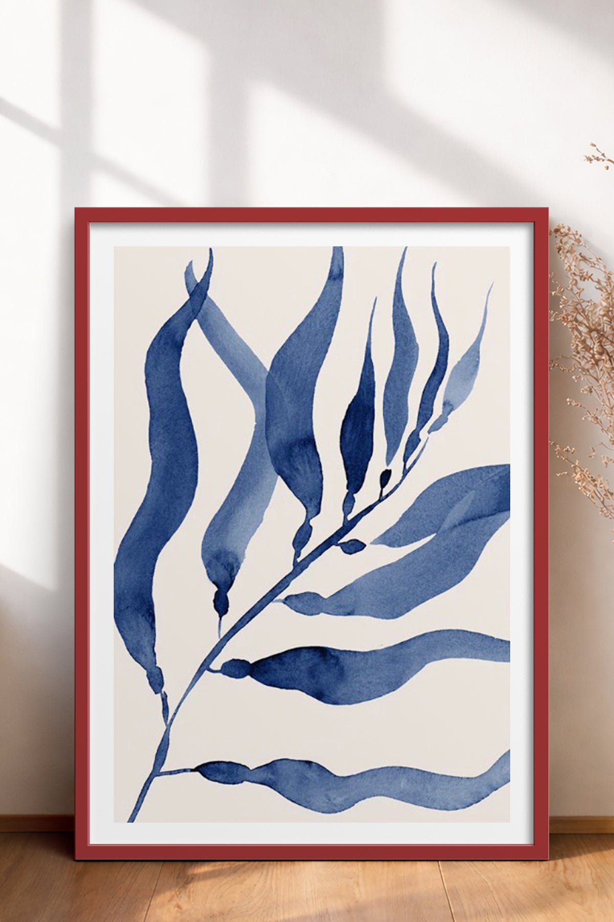 HOMEPACK Ahşap Çerçeveli Tablo Çerçeveli Poster Sanatsal Modern Duvar Dekoru BEK-8058