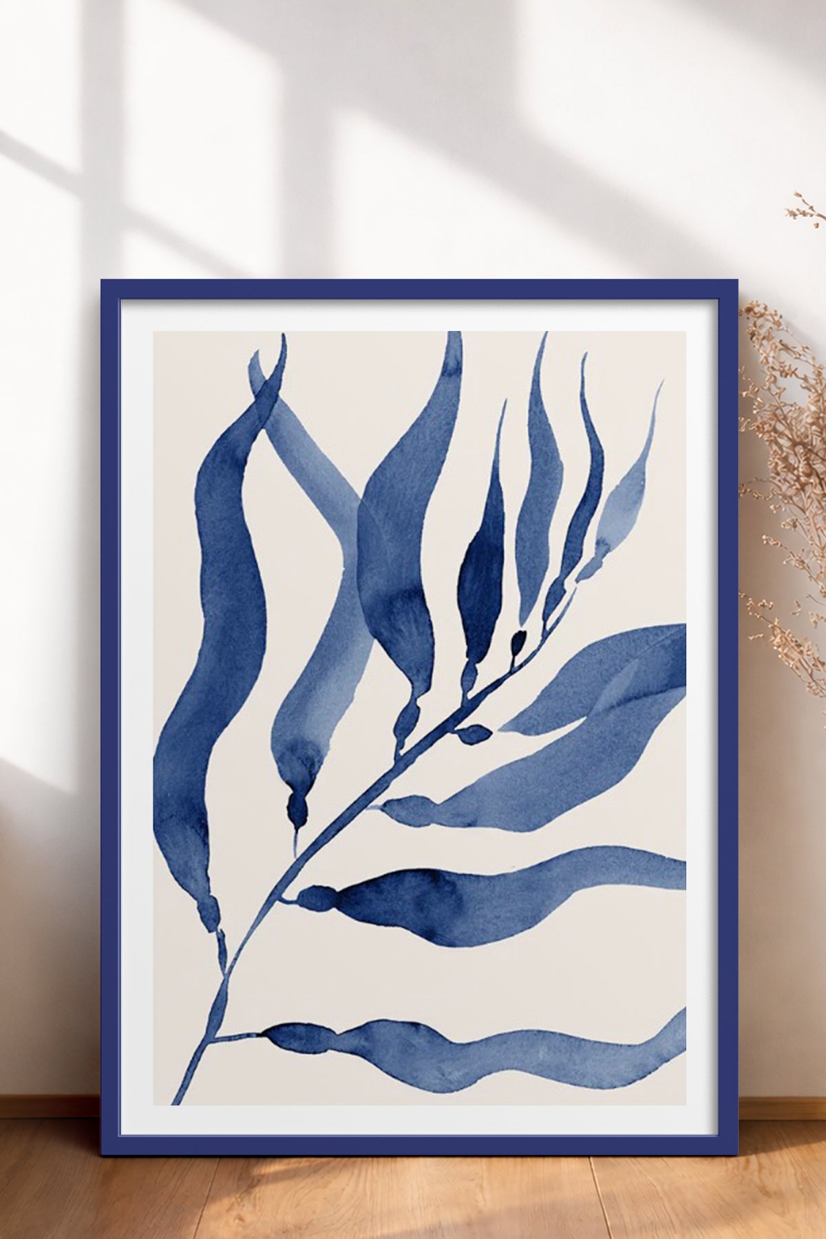 HOMEPACK Ahşap Çerçeveli Tablo Çerçeveli Poster Sanatsal Modern Duvar Dekoru BEK-8058