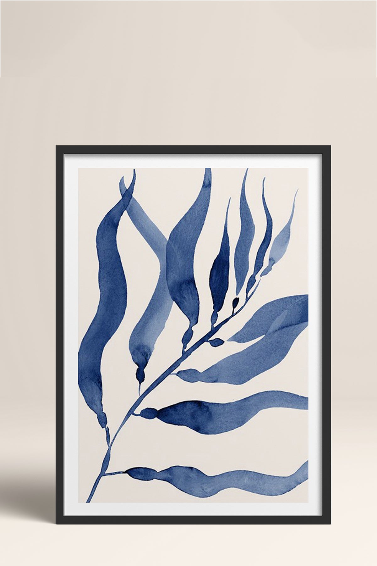 HOMEPACK Ahşap Çerçeveli Tablo Çerçeveli Poster Sanatsal Modern Duvar Dekoru BEK-8058